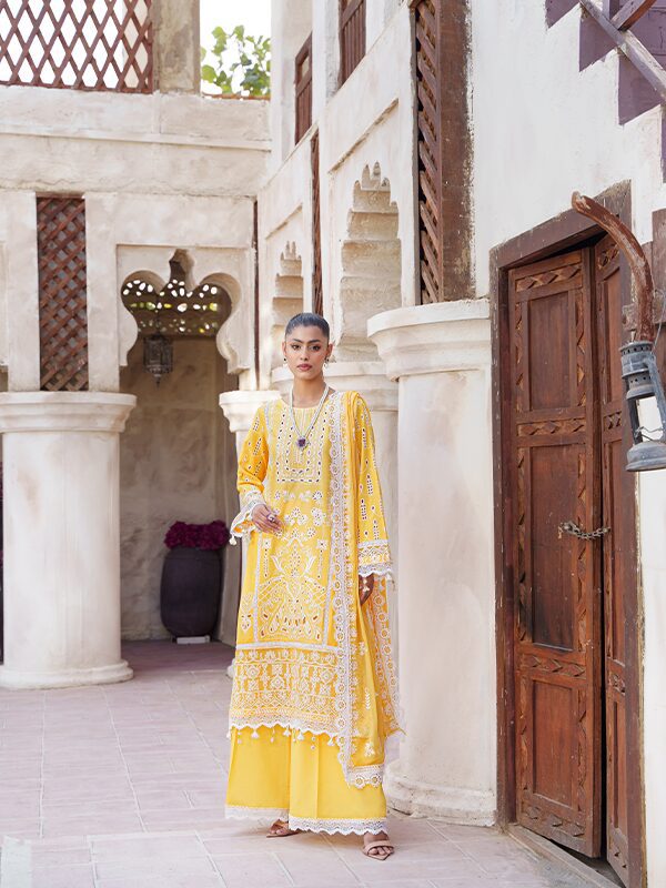 ZL-08-Zebtan Luxury Lawn Eid Edit'24