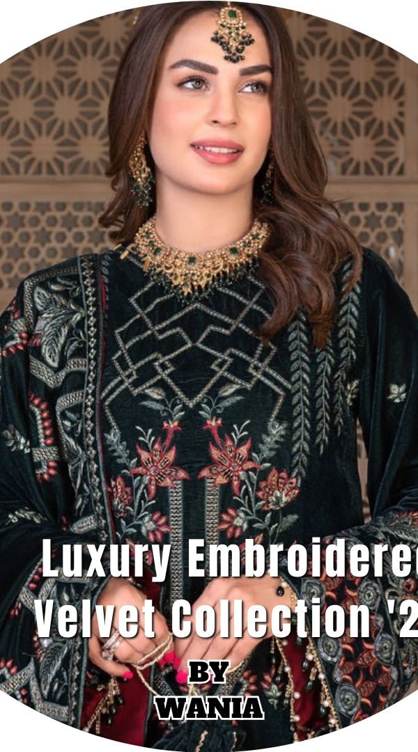 Luxury Embroidered Velvet Collection '23