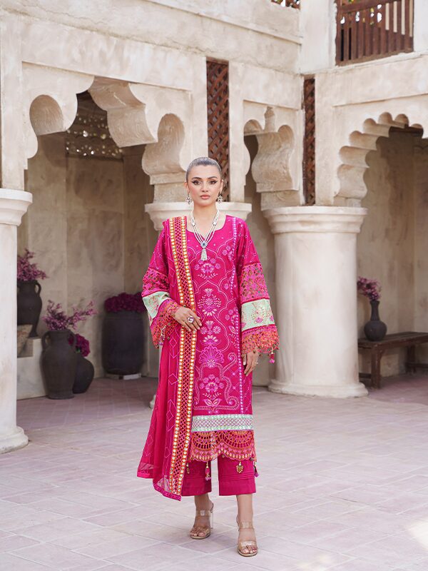 ZL-09-Zebtan Luxury Lawn Eid Edit'24
