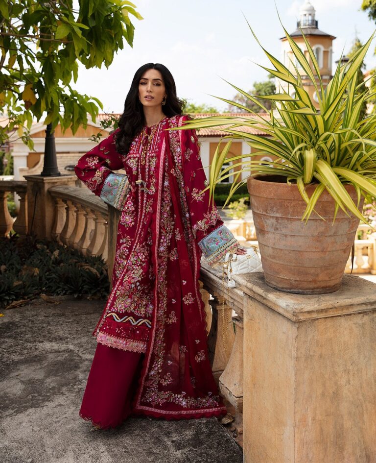 Rouge D8-A| ilana Eid Luxury Lawn| Republic