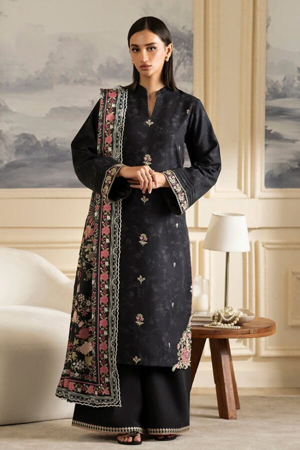 SERAN Bellini Khaddar Slub 3PC || D-04 SELENA