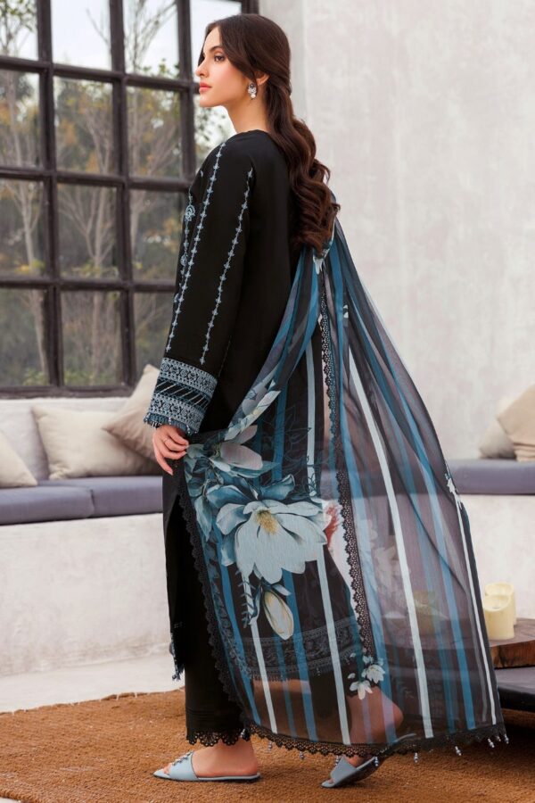 Opal Mirage | Bahar By Farasha Embroidered Lawn Edit'1 - Image 3