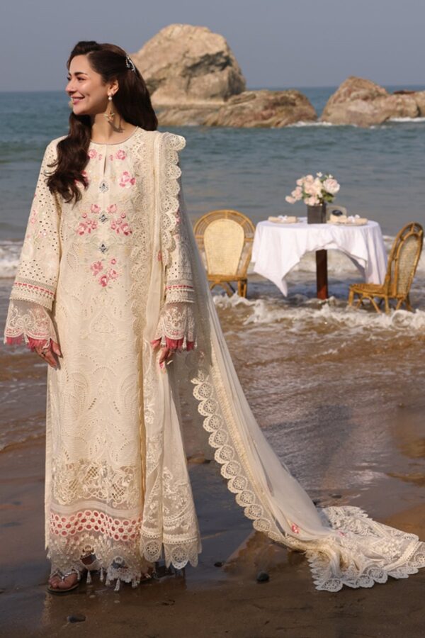 SL 76-IRHA | Hania Luxury Lawn'25 BY IMROZIA