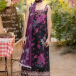 GKL-01 - Gulkari Chikankari Print Lawn BY Asifa & Nabeel