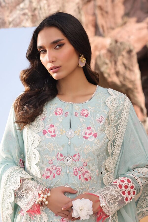 SL76A-AIDAN | Hania Luxury Lawn'25 BY IMROZIA - Image 3