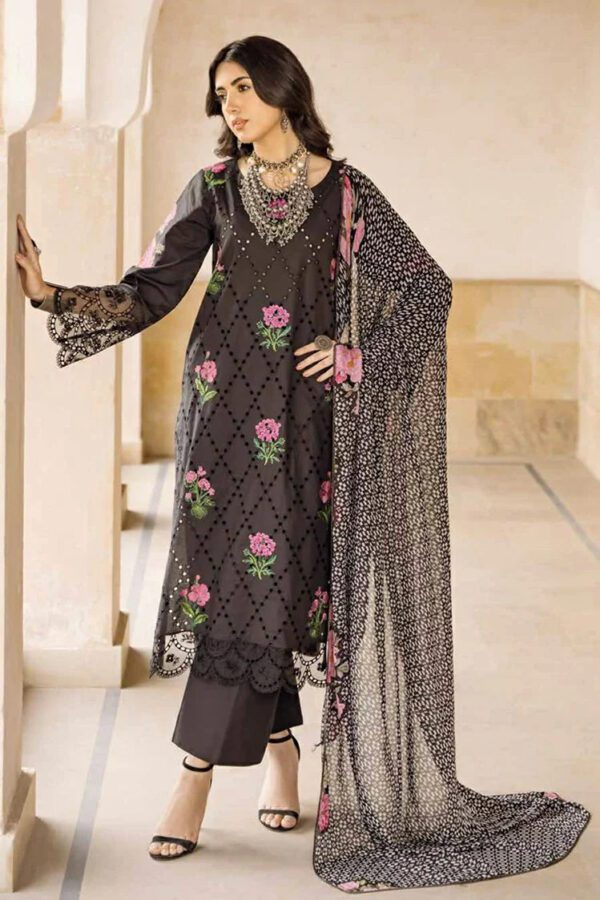CAD5-03 | Andaaz Embroidered Lawn 3PC BY CHARIZMA