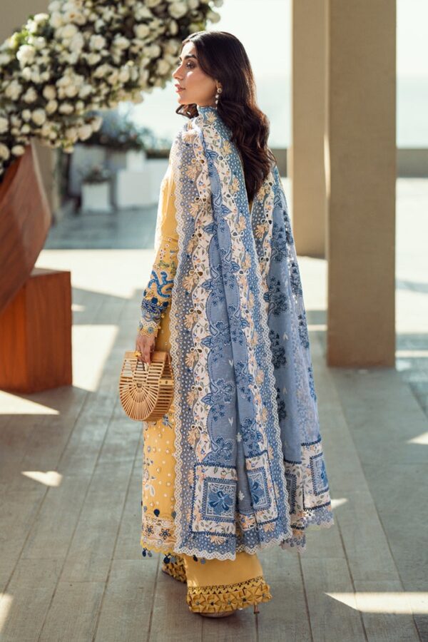 FK-06 NATALIE | Sahil Luxury Lawn'25 BY Qalamkar - Image 2