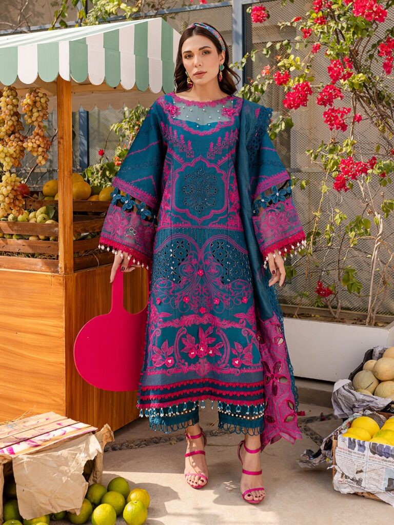 MS-11 | Monaco Luxury Lawn'25 BY Parishay