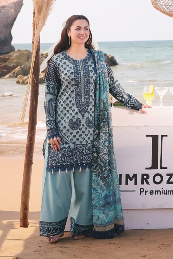 SL 75A-PARIZAY | Hania Luxury Lawn'25 BY IMROZIA