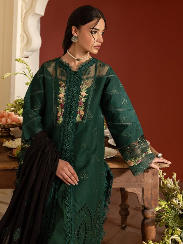 DSC-06 | 3 PC Lawn | Dastan-e-Noor Lawn - Image 2