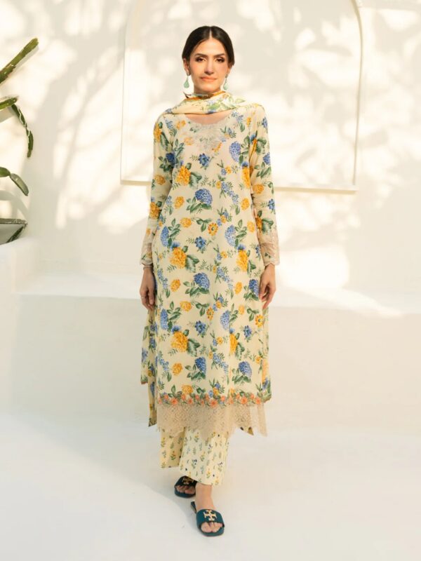 ANAIS | F&F Prints By Faiza Faisal | 3PC Lawn