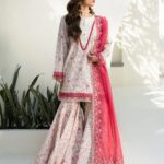 INES | F&F Prints By Faiza Faisal | 3PC Lawn