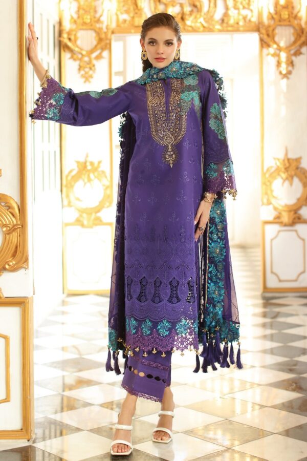 CT5-06 | Tabeer Chiffli Emb. Lawn 3PC BY CHARIZMA