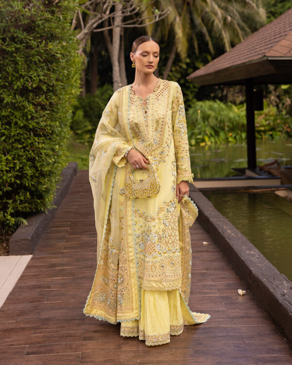 Azalea | Zinnia Luxury lawn'25 | Faiza Saqlain