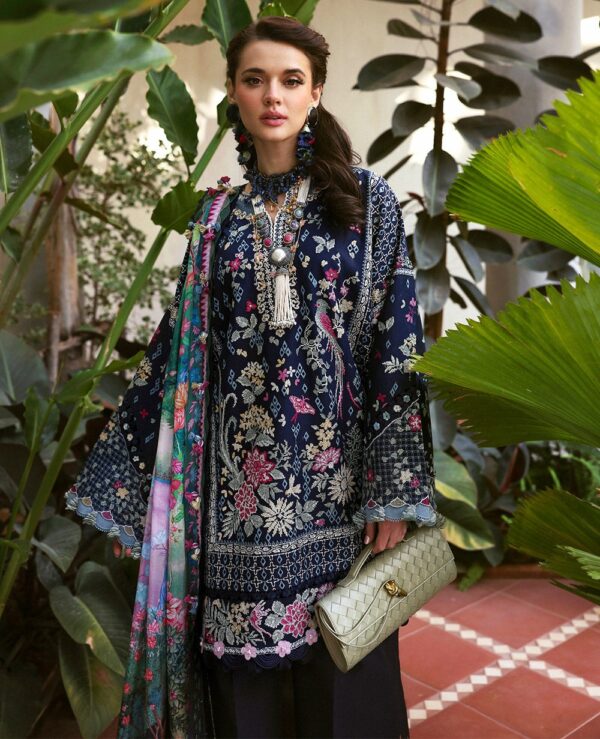 D5-B - Nyra | Kalani Eid Luxury Lawn | Republic - Image 2