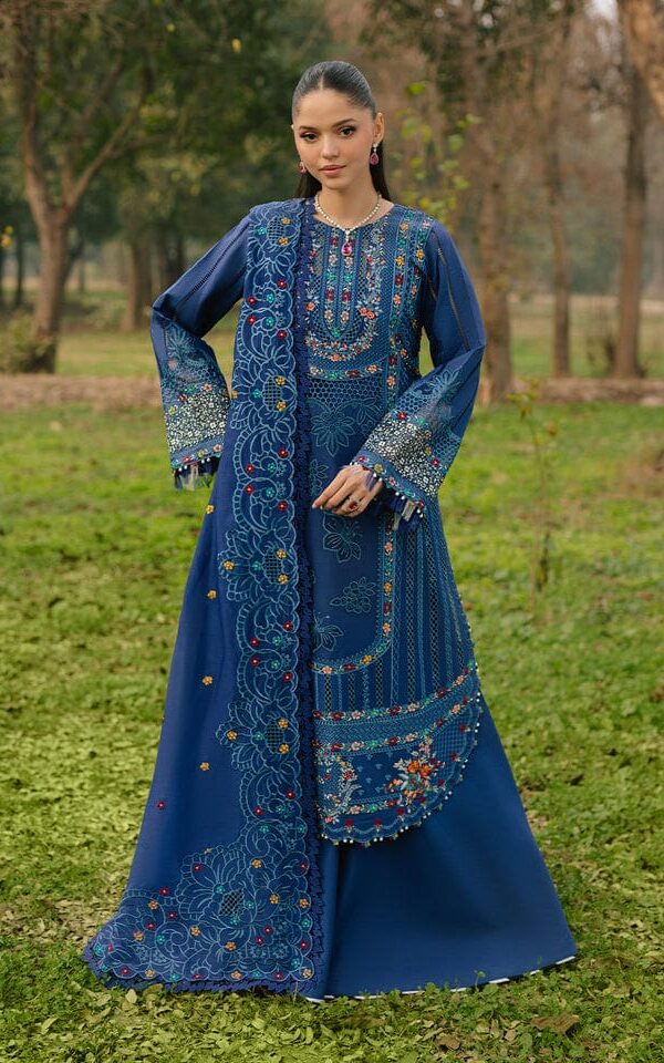 102 - B | Freesia Luxury Lawn'25 | Binilyas
