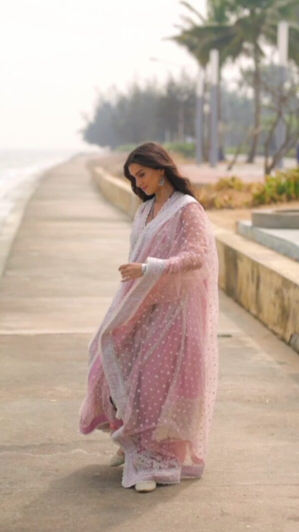 Amaryllis | Zinnia Luxury lawn'25 | Faiza Saqlain - Image 3