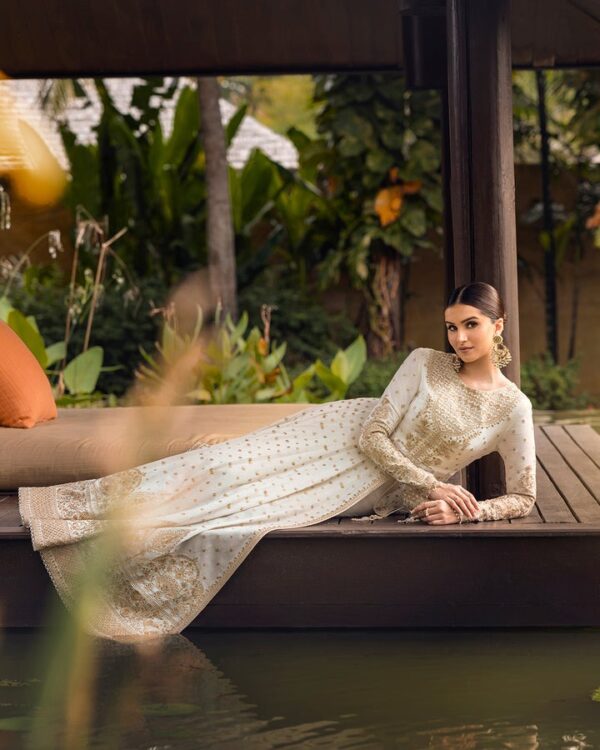 Lily | Zinnia Luxury lawn'25 | Faiza Saqlain - Image 2