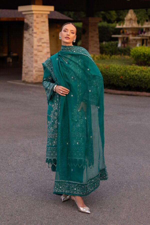 Calla | Zinnia Luxury lawn'25 | Faiza Saqlain