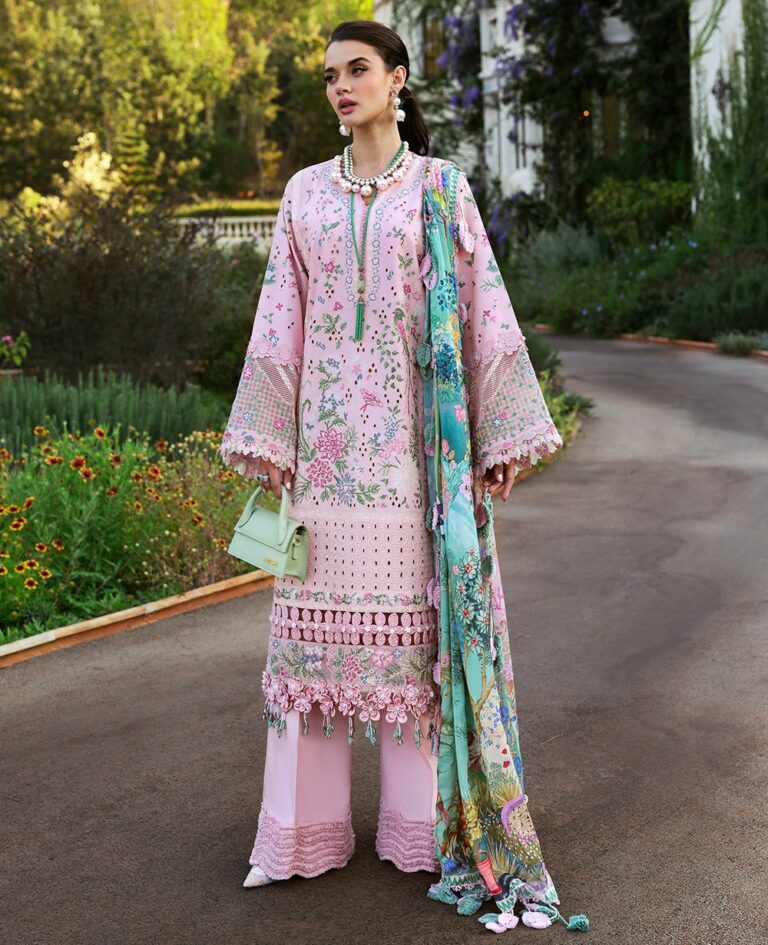D5-A - Meher | Kalani Eid Luxury Lawn | Republic