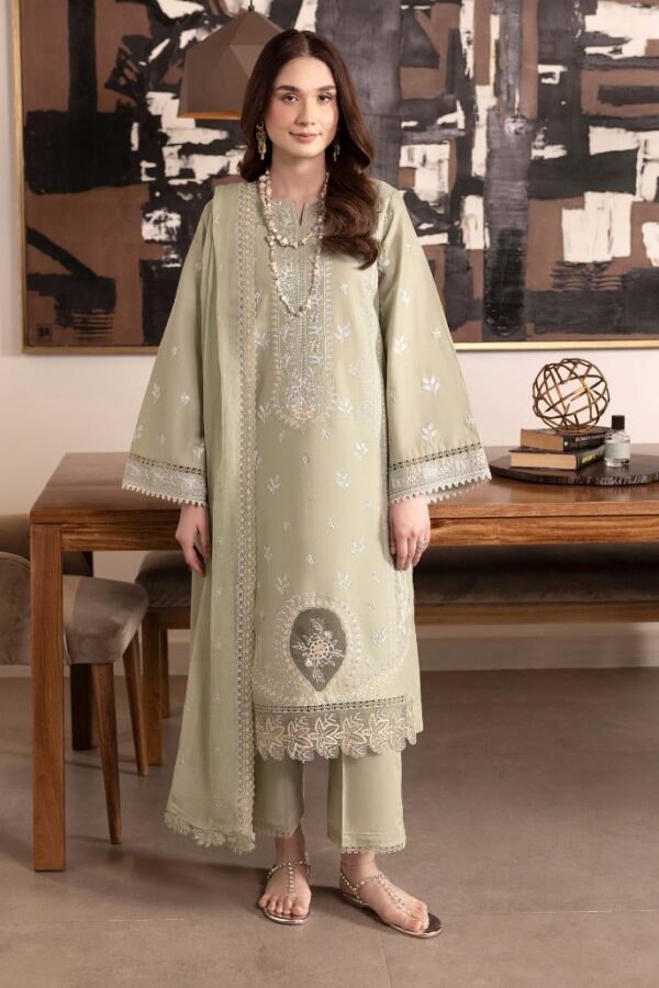 D10 | Dilkash Embroiderd Lawn'25 | Humdum