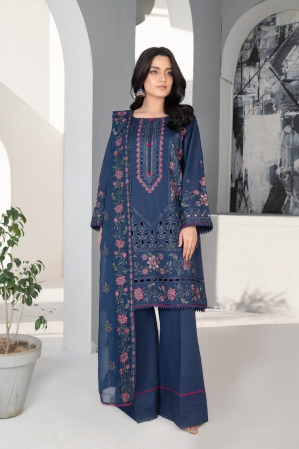 WL-237 | Chanbeli Embroidery Lawn Vol-03 | Wania