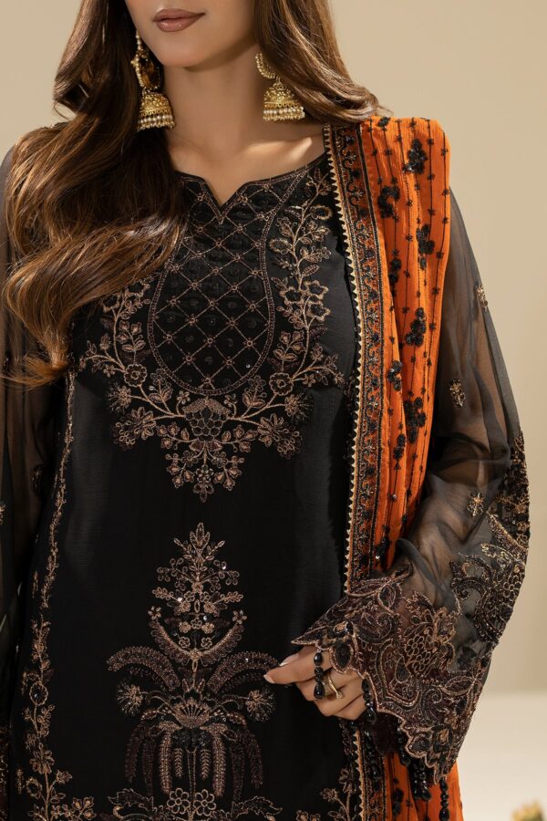 M-87 WANIYA | Nisha Eid  Luxury Chiffon | Imrozia Serene - Image 4
