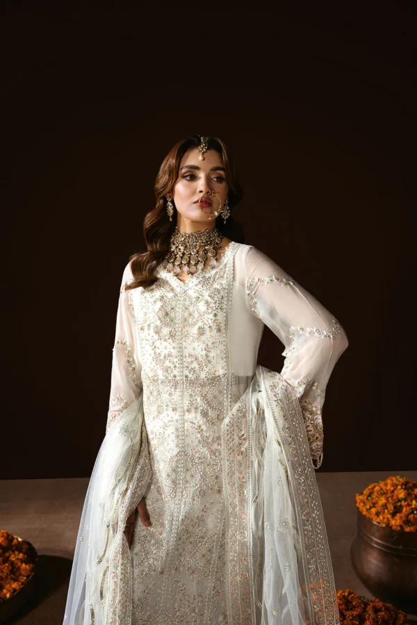Q-204 | Dastak Luxury Festive Wear | Ramsha - Image 3