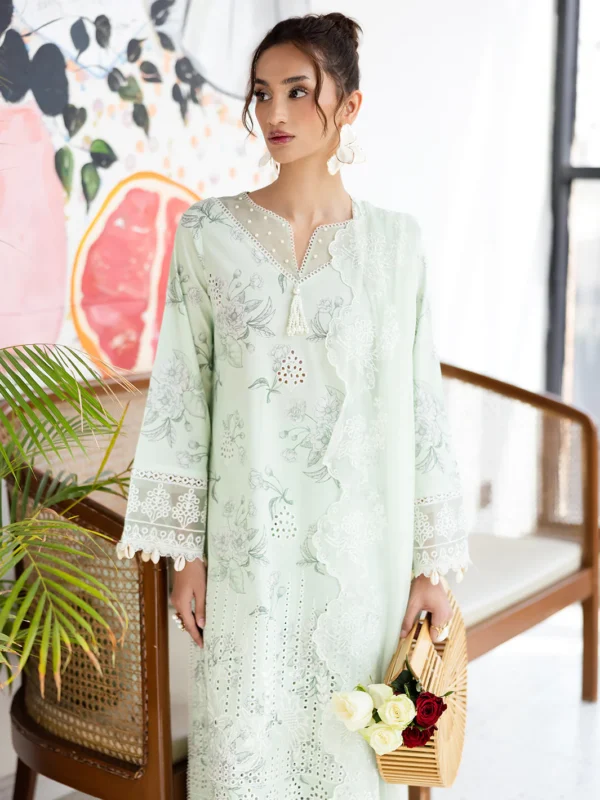 Mint Mirage | Afterhours Luxury Lawn '25 | Mahnur - Image 2