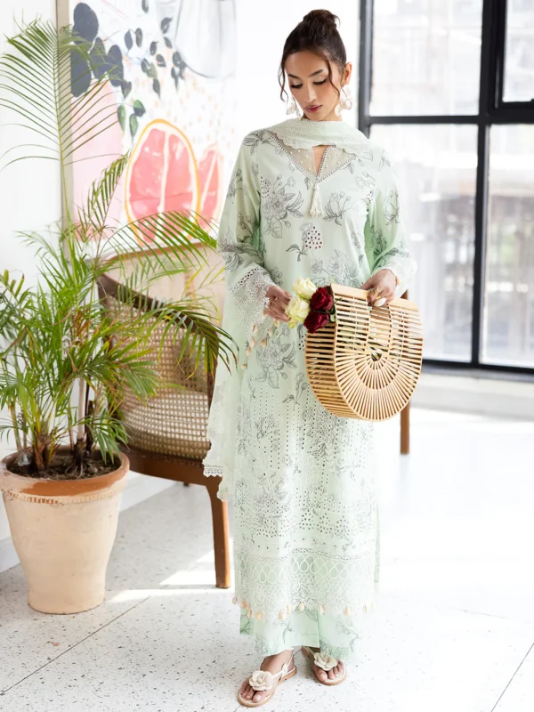Mint Mirage | Afterhours Luxury Lawn '25 | Mahnur - Image 4