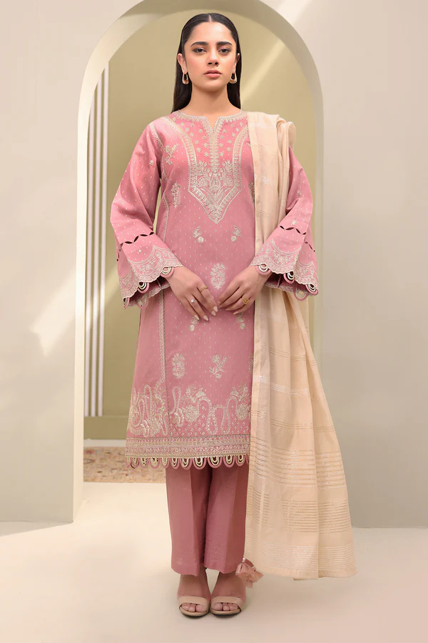 WUS25E30080 | Embroidered Lawn'25 3Pc | Zellbury