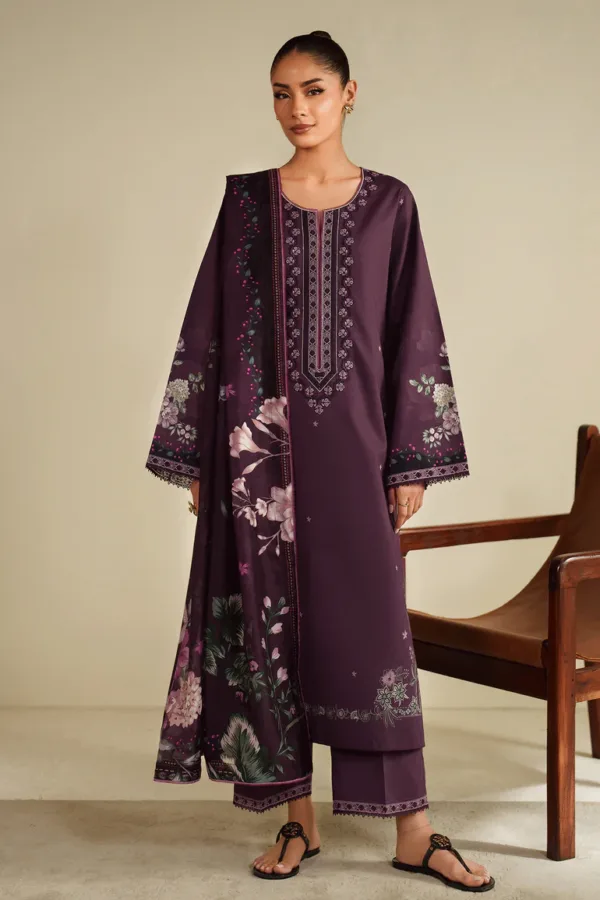 PLUMORA | Ilara Unstitched Cambric Edit'25 | SERAN