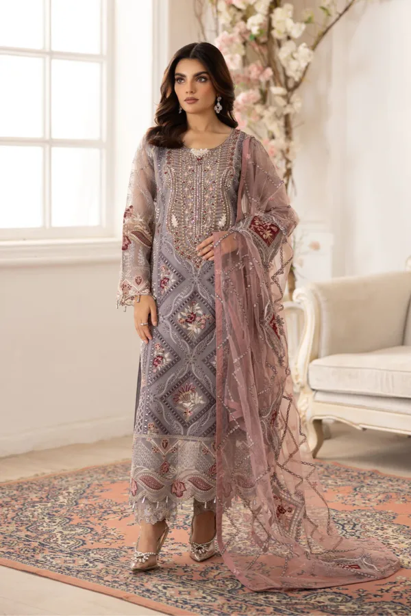 P-205 | Dastoor Chiffon Collection | Ramsha