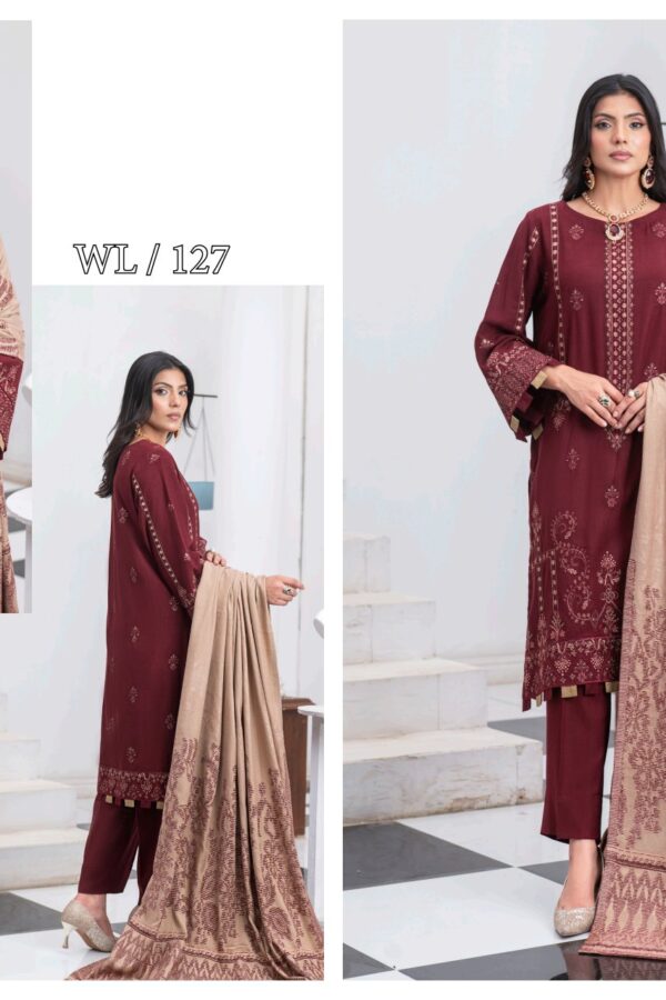 WL-127 | Muskan Peach Zari | WANIA