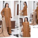 WL-129 | Muskan Peach Zari | WANIA
