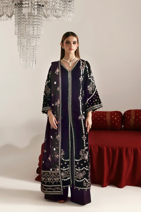DILNAR | Zarposh Velvet | Emaan Adeel