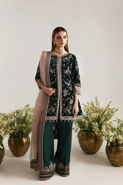 MEHRUNISA | Zarposh Velvet | Emaan Adeel