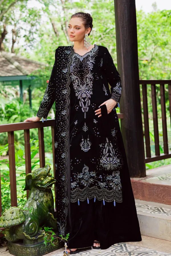 MRV-54 (BLACK) | DE' ROYAL Velvet | Marjjan