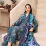 RS-03 | Naqsh Embroidered Rawsilk | Ramsha