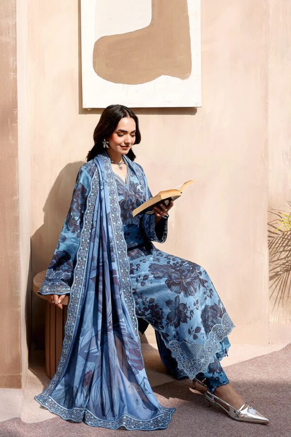 RS-05 | Naqsh Embroidered Rawsilk | Ramsha