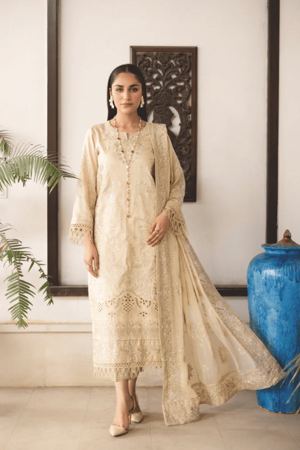 JW-643-ZDZ | Zardozi Lawn'26 | Johra