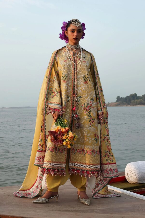 Ochre | Kalabagh Luxury Lawn'26 | Hussain Rehar