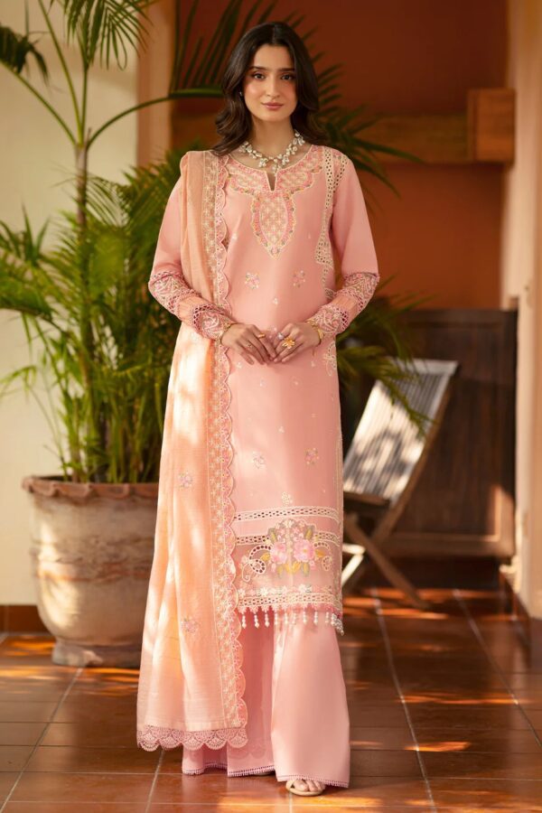 AN-004 | Angan Embroidered Lawn'26 | Mahnur
