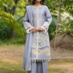 AN-006 | Angan Embroidered Lawn'26 | Mahnur