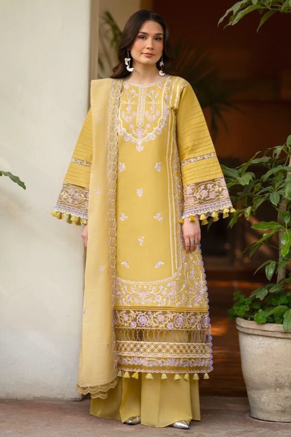 AN-003 | Angan Embroidered Lawn'26 | Mahnur