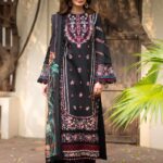 AN-007 | Angan Embroidered Lawn'26 | Mahnur