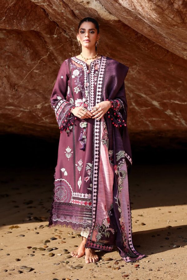 NOOR-2-A | Breeze Unstitched Lawn'26 | Saira Shakira
