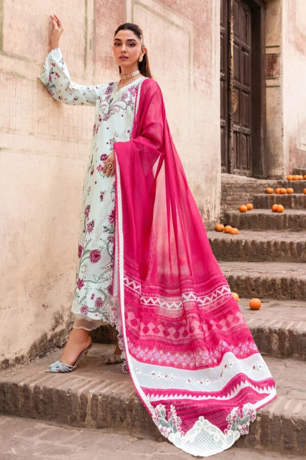 IVY-1-A | Breeze Unstitched Lawn'26 | Saira Shakira