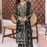 M-1306 | Minhal Organza V13 | Ramsha