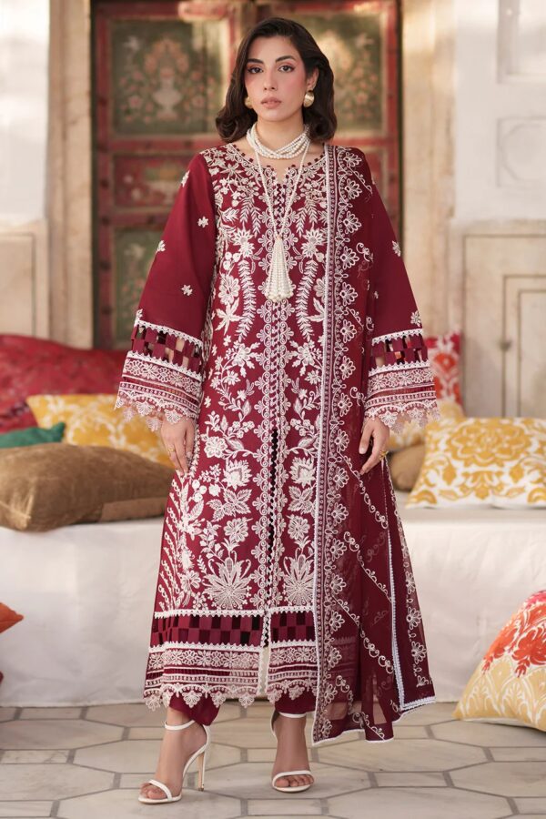 NL-08 | Nilofer Luxury Lawn'26 | Mahnur